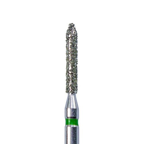 Tempo FG Single Use Diamond Burs 885 -Pointed Cylinder Shape Qty 25 - Strauss Diamond - GoldenDent
